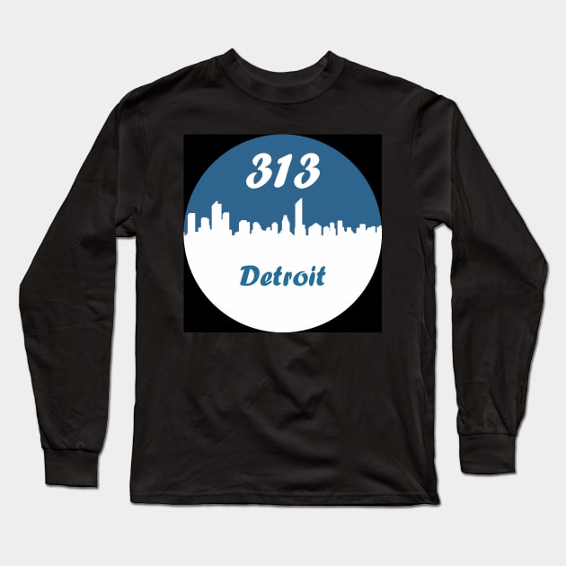 313 Long Sleeve T-Shirt by bestStickers